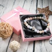  Ezoterikus svnybrze Ezstztt Pandora szv charm karkt, ajndk dszdobozzal